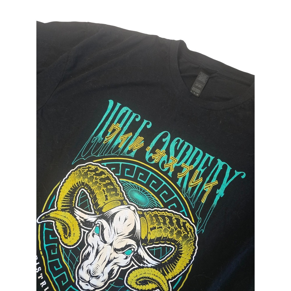 Gildan Will Ospreay Distributor of Euphoria Graphic T-Shirt Mens XL Black Ram